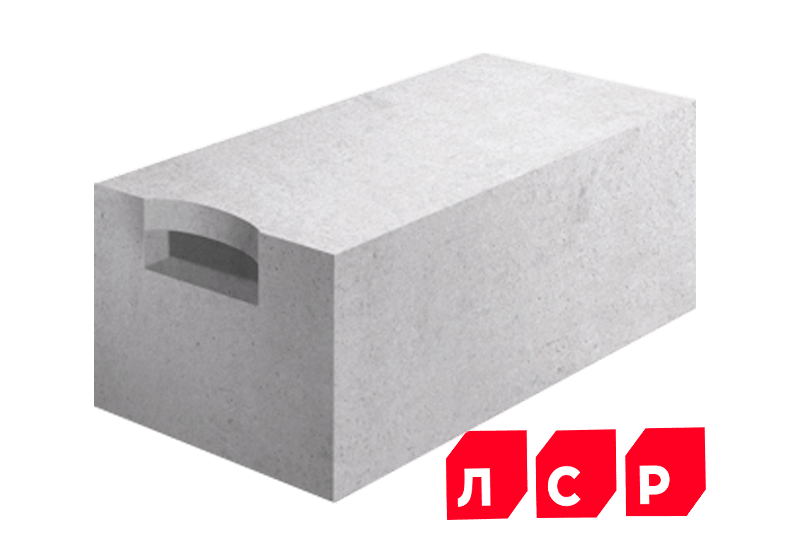 Газобетон ЛСР D600 625х100х250 мм