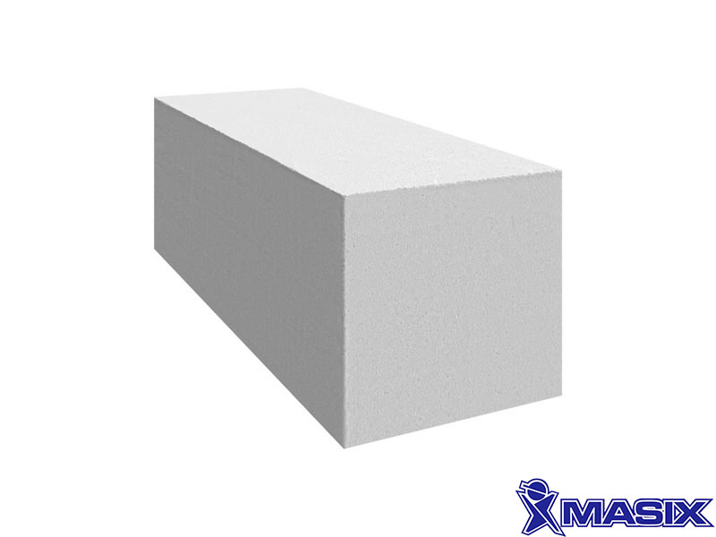 Газобетон Masix D500 625х250х250 мм фото 0