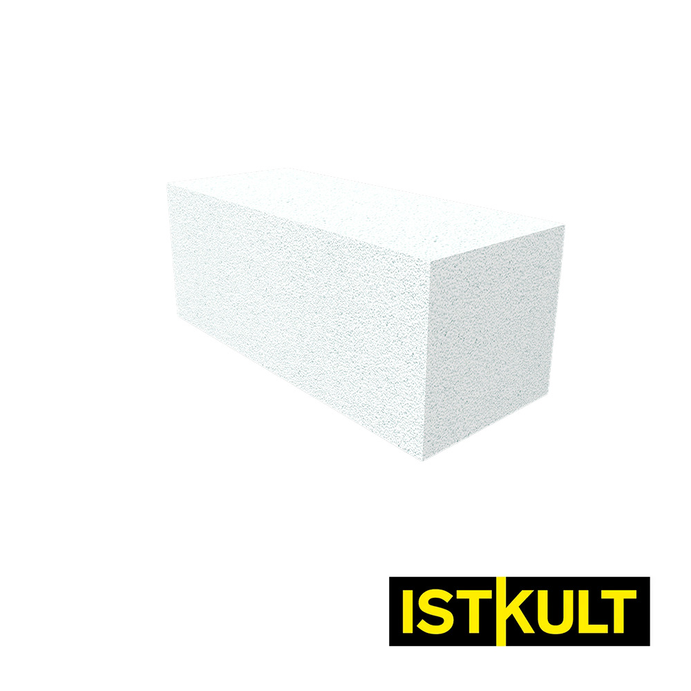 Газобетонный блок ISTKULT D700 B5,0 625х75х250 мм