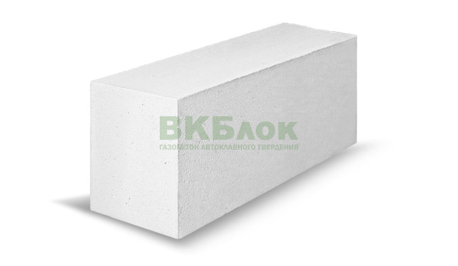 Газобетон ВКБлок D600 625х200х250 мм фото 0