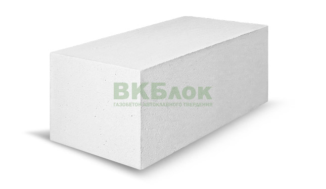 Газобетон ВКБлок D600 625х240х250 мм фото 0
